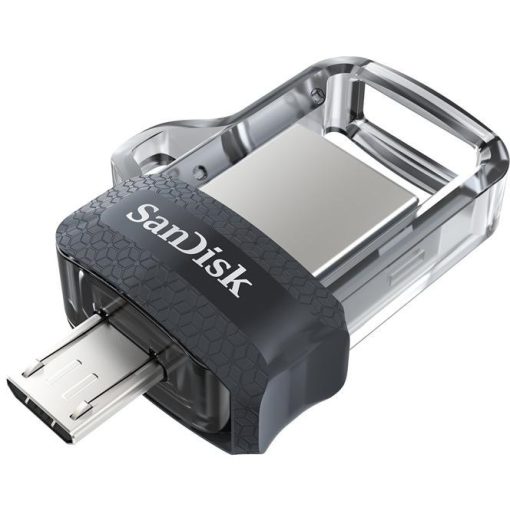 SanDisk Ultra Dual Drive m3.0 64GB Szürke & Ezüst (150MB/s)