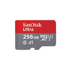   SANDISK MICROSD ULTRA® ANDROID KÁRTYA 256GB, 120MB/s,  A1, Class 10, UHS-I