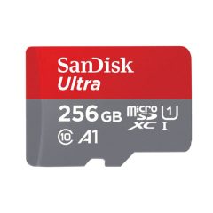   SANDISK MICROSD ULTRA ANDROID KÁRTYA 256GB, 140MB/s,  A1, Class 10, UHS-I