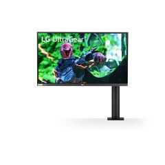   LG 27” 27GN880-B Ultragear™ ergo gaming monitor, Nano IPS