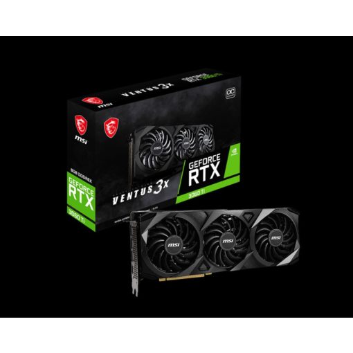 MSI GeForce RTX 3060 Ti VENTUS 3X 8GD6X OC videokártya