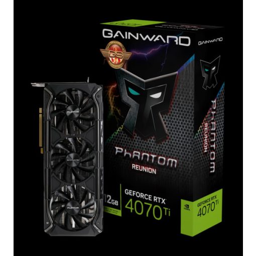 Gainward GeForce RTX 4070 Ti Phantom Reunion GS 12GB GDDR6X videokártya