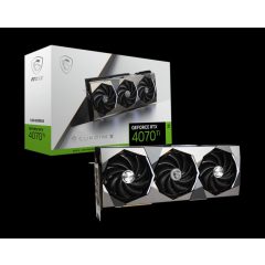 MSI GeForce RTX 4070 Ti SUPRIM X 12G videokártya