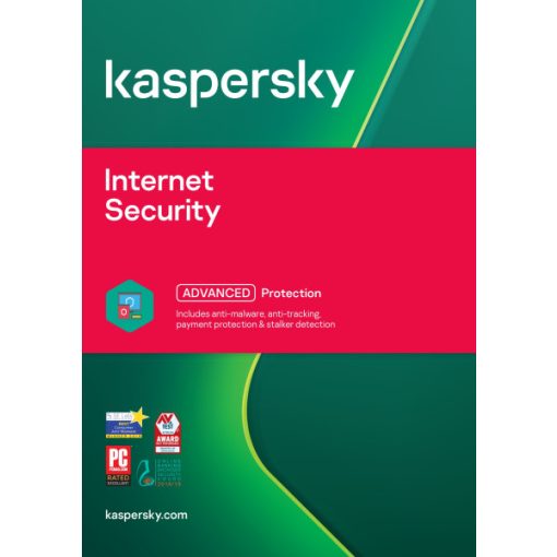 Kaspersky Internet Security 2021 3-Dev Doboz