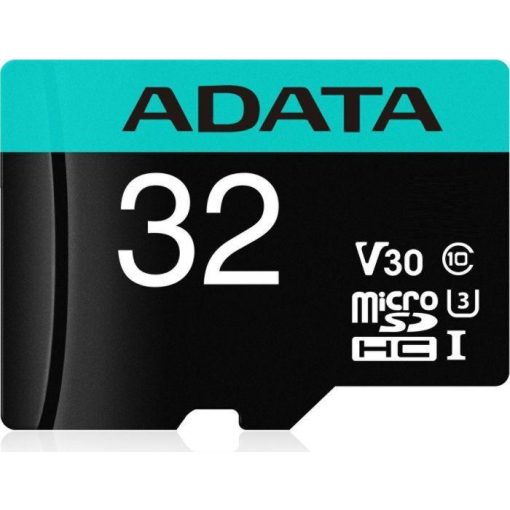 ADATA 32GB Premier Pro microSDXC/SDHC UHS-I U3 Class 10(V30S) memóriakártya