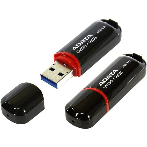 ADATA 16GB USB3.0 Fekete (AUV150-16G-RBK) Flash Drive