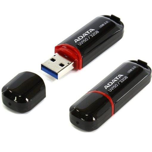 ADATA 32GB USB3.0 Fekete (AUV150-32G-RBK) Flash Drive