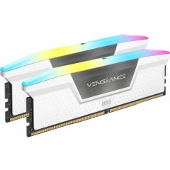   CORSAIR DDR5 5200MHz 64GB (2x32GB) XMP VENGEANCE RGB RAM, fehér
