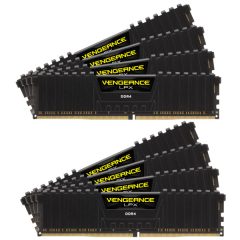   CORSAIR Vengeance LPX  Fekete DDR4,2933MHz 128GB (8 x 16GB) memória