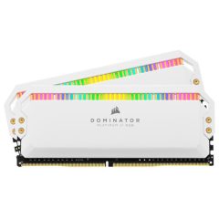   CORSAIR DOMINATOR PLATINUM RGB Fehér DDR5, 5600Mhz 32GB (2x16GB) memória