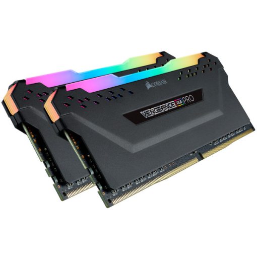 CORSAIR Vengeance RGB Pro Fekete DDR4, 2666MHz 16GB (2 x 8GB) memória