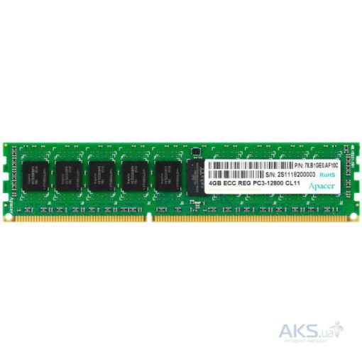 Apacer 4GB DDR3 DIMM 1600Mhz CL11 Desktop memória
