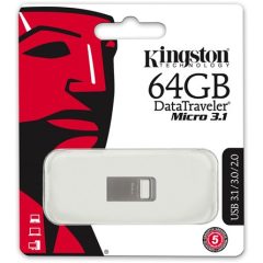   Kingston 64GB Micro USB3.1 A  Ezüst  (DTMC3/64GB) Flash Drive