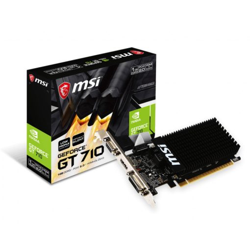 MSI GeForce GT 710 1GD3H LP videokártya