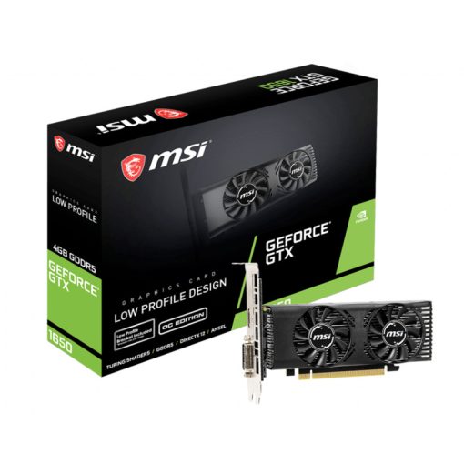 MSI GeForce GTX 1650 4GT LP OC videokártya
