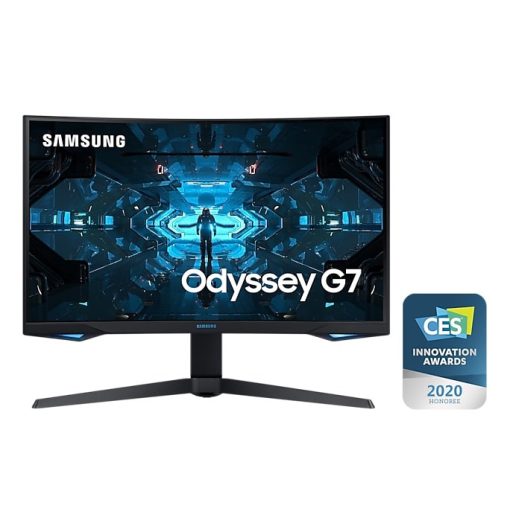 Samsung 27" Odyssey LC27G75TQSRXEN Gaming Monitor 1000R Ívelt képernyővel