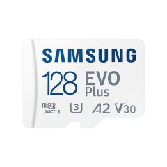   Samsung EVO Plus 128GB microSD (MB-MC128KA/EU) memóriakártya adapterrel
