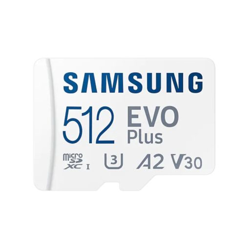 Samsung EVO Plus 512GB microSD (MB-MC512KA/EU) memóriakártya adapterrel