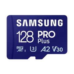   Samsung Pro Plus 128GB microSD (MB-MD128SA/EU) memóriakártya adapterrel