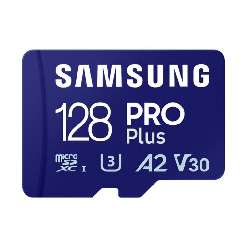 Samsung Pro Plus 128GB microSD (MB-MD128SB/WW) memóriakártya kártyaolvasóval