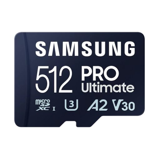 Samsung Pro Ultimate 512GB microSD (MB-MY512SB/WW) memóriakártya kártyaolvasóval