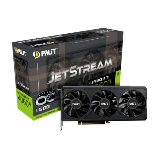 Palit GeForce RTX 4060 Ti JetStream OC 16GB GDDR6 videokártya