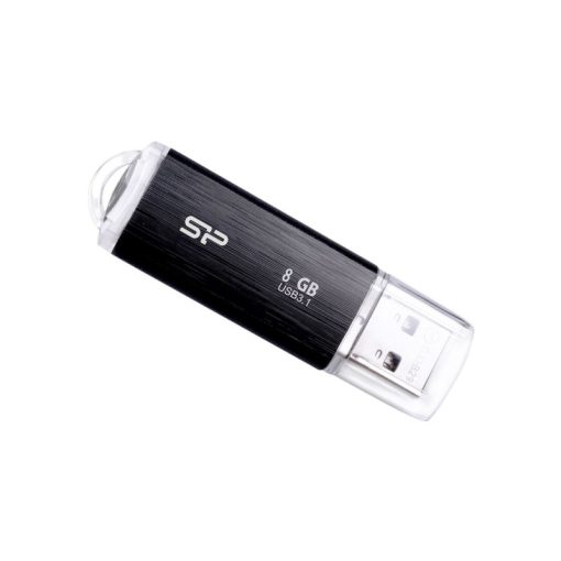 Silicon Power Blaze - B02 8GB USB 3.2 Pendrive Fekete (SP008GBUF3B02V1K)