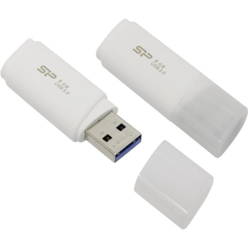 Silicon Power Blaze - B06 16GB USB 3.2 Pendrive Fehér (SP016GBUF3B06V1W)