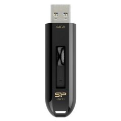   Silicon Power Blaze - B21 64GB USB 3.2 Gen 1 Pendrive Fekete (SP064GBUF3B21V1K)