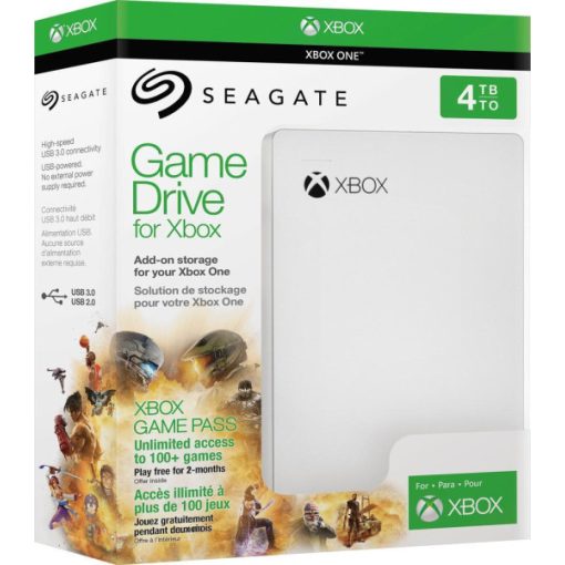 Seagate Game Drive for Xbox 4TB Fehér (STEA4000407)