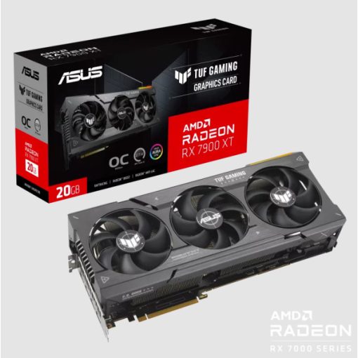 ASUS Radeon RX 7900 XT 20GB GDDR6 - TUF-RX7900XT-O20G-GAMING VGA