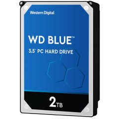   Western Digital HDD 2TB Blue 3,5" SATA3 5400rpm 256MB - WD20EZAZ