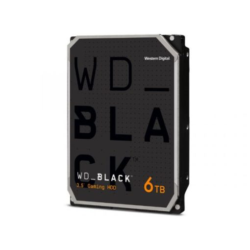 Western Digital 3,5" Black Gaming HDD (CMR) 6TB, SATA3, 7200rpm, 64MB WD6003FZBX